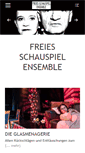 Mobile Screenshot of freiesschauspiel.de